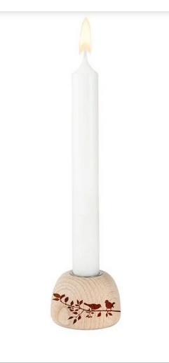 Holz - Kerzenleuchter (Zweig)