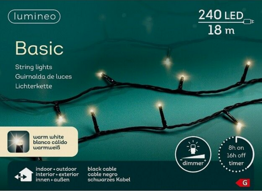 Lichterkette (240 LEDs 18m)