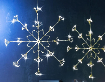 LED-Dekohänger "Eisstern"
