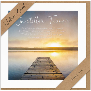 In stiller Trauer  (15.5 x 15.5 cm)