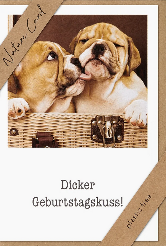 Dicker Geburtstagskuss (B6)