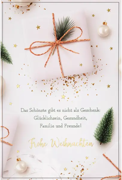 Frohe Weihnachten (B6)