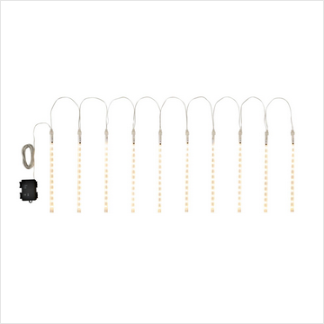 LED-Lichterkette Schneefall, 240 LEDs