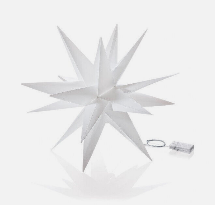 LED-Aussenstern Weihnachten, Weiss