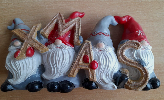 Schriftzug Xmas Wichtel