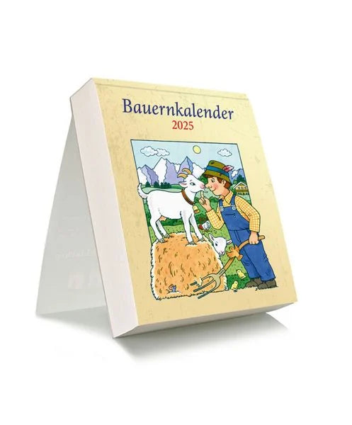 Bauern Abreisskalender 2025