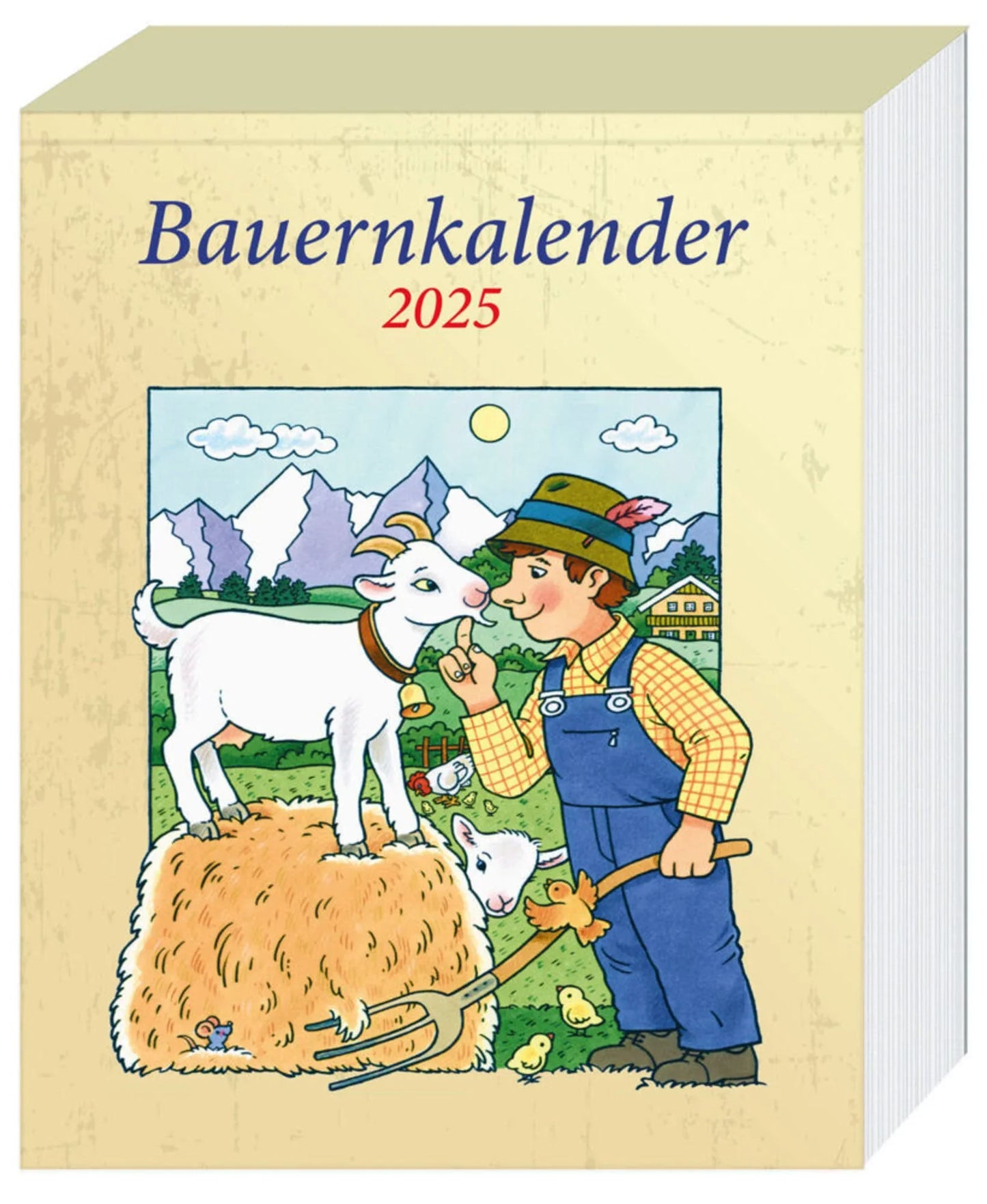 Bauern Abreisskalender 2025