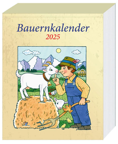 Bauern Abreisskalender 2025