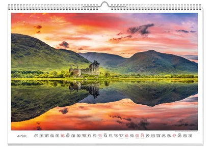 Schottland Premiumkalender 2025