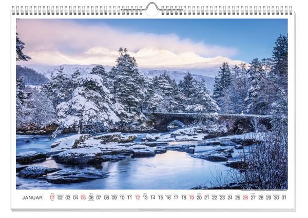 Schottland Premiumkalender 2025