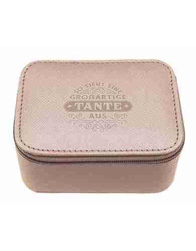 Schmuckbox Metallic Tante